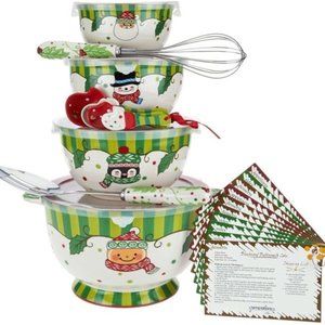 Temp-Tations Winter Whimsy Bowls & Utensils
